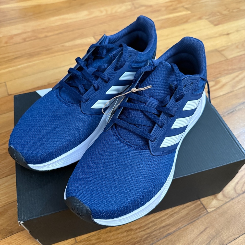 Adidas Galaxy 6 Men's 10.5 Athletic Sneakers Running Trainers Blue GW4139 NIB